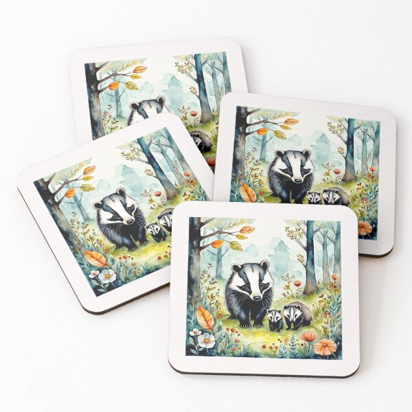 Item preview, A Badger Family #2 designed and sold by Helios Be. Lavsh.