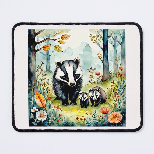 Item preview, A Badger Family #2 designed and sold by Helios Be. Lavsh.