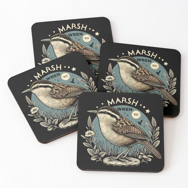 Item preview, Marsh Wren 5 designed and sold by theAVIARY7.