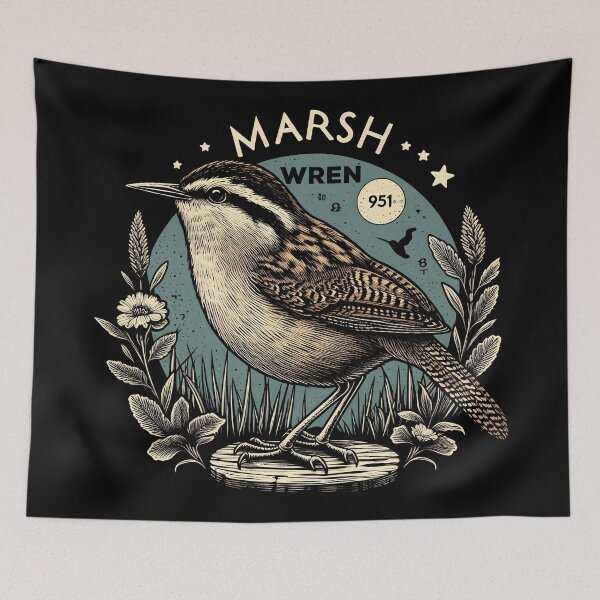 Item preview, Marsh Wren 5 designed and sold by theAVIARY7.