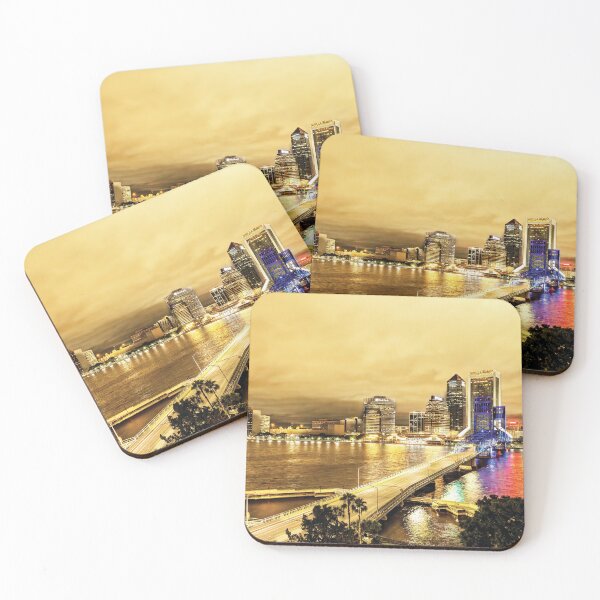 Item preview, Downtown Jacksonville Golden Hour designed and sold by Kay Brewer.