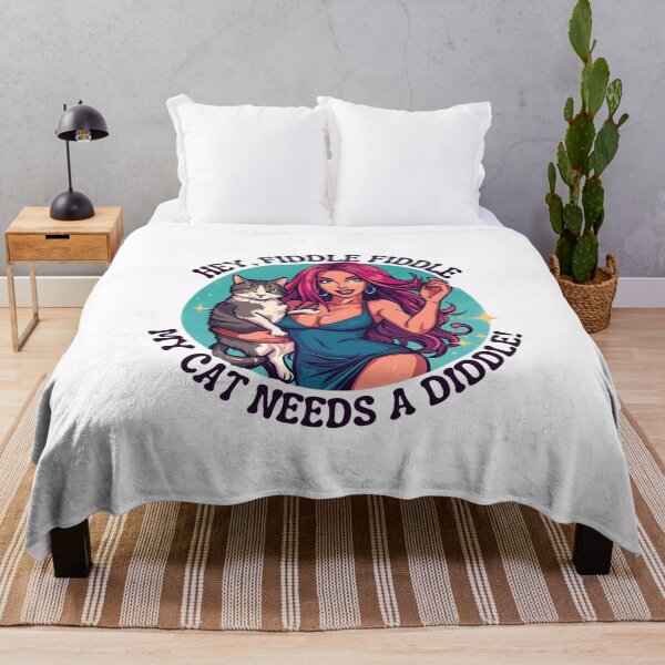 Item preview, Hey, Fiddle, Fiddle, My cat needs a diddle! designed and sold by NicMacTees.