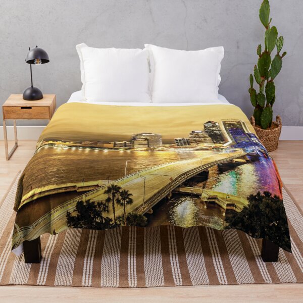 Item preview, Downtown Jacksonville Golden Hour designed and sold by Kay Brewer.