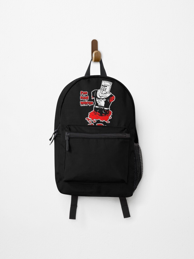 Thumbnail 1 von 3, Rucksack, Monty Python Schwarzer Ritter designt und verkauft von blacksnowcomics.