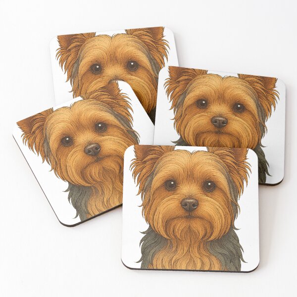 Artikelvorschau, Yorkie-Hundekunst entworfen und verkauft von Mo-rx.