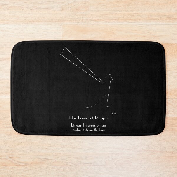 Item preview, The Trumpet Player designed and sold by Linear Impressionism.