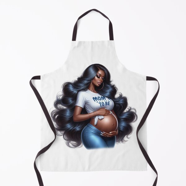 Item preview, Modern Maternity Afro Woman Design designed and sold by Lulunza.