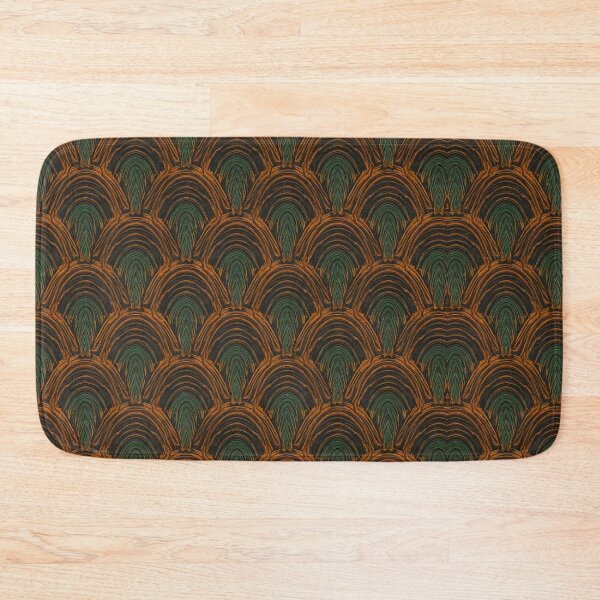 Item preview, Cocoa Pods with Chevron Seeds Inside, Interlocked Like Fish Scales designed and sold by Cultradesign.