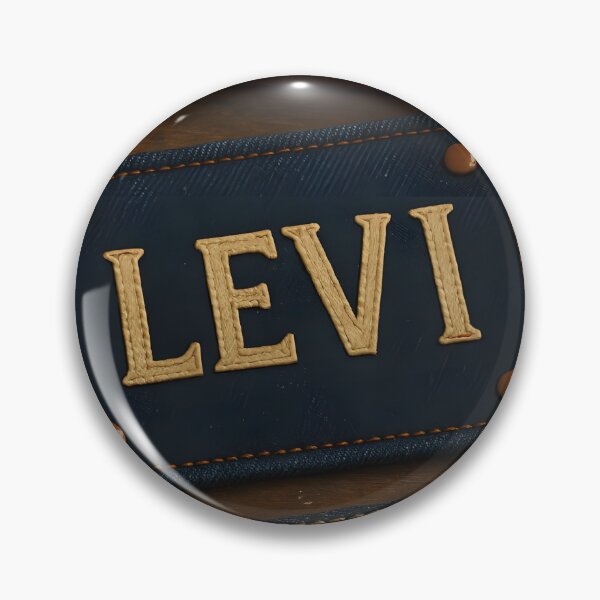 Item preview, Levi — Denim Workshop Stamp designed and sold by VoidBloom Studio.