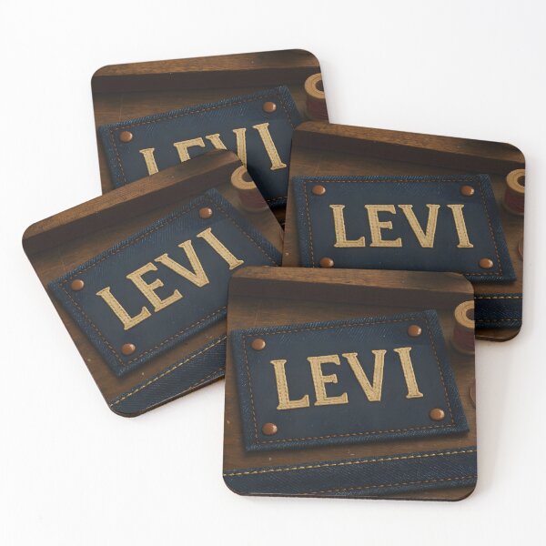 Item preview, Levi — Denim Workshop Stamp designed and sold by VoidBloom Studio.