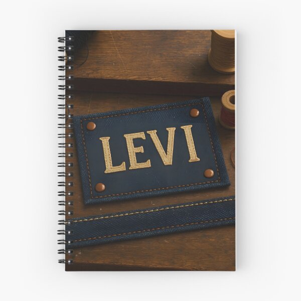 Item preview, Levi — Denim Workshop Stamp designed and sold by VoidBloom Studio.