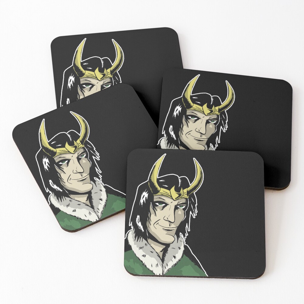 Item preview, Coasters (Set of 4) designed and sold by blacksnowcomics.