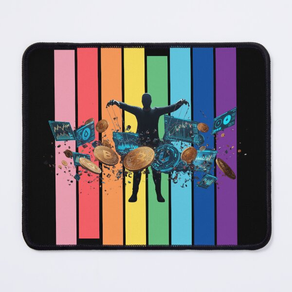 Item preview, cryptocurrency exchange through the lens of artificial intelligence designed and sold by chipmuckdesignn.