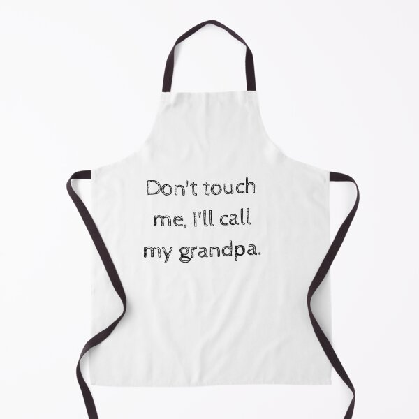 Item preview, Don't Touch me,I'll Call My Grandpa-Baby Bodysuit/Shirt designed and sold by HappyMamaS.