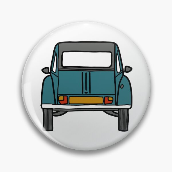 Item preview, Citroën 2CV - Monte Carlo Blue, classic french car designed and sold by OhNoNotAgain42.