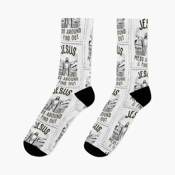 Item preview, Jesus: Mess Around and Find Out - in Yellow designed and sold by Holy Coast Threads (Formerly ChristianFlower).