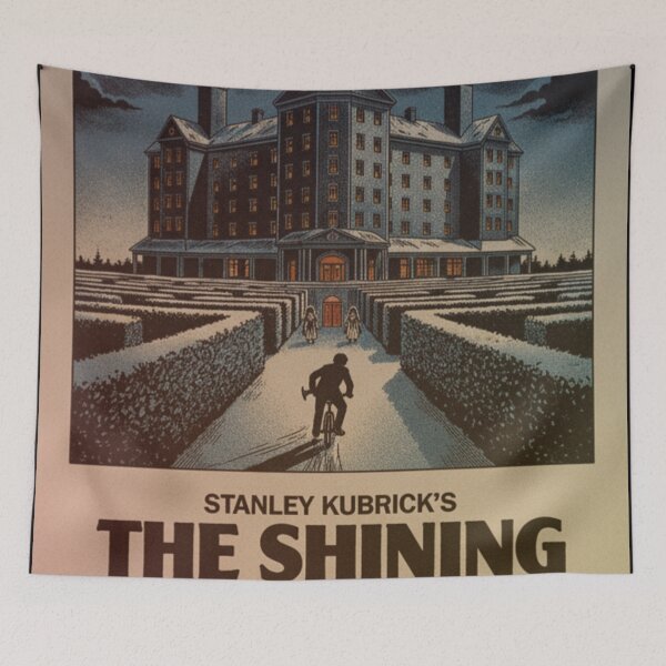 Artikelvorschau, Redrum Vision – Neuinterpretation des Shining-Posters entworfen und verkauft von Art's Diner.