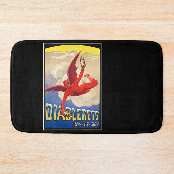 Item preview, Vintage Diablerets Aperitif Devil Poster designed and sold by TeeARTHY.