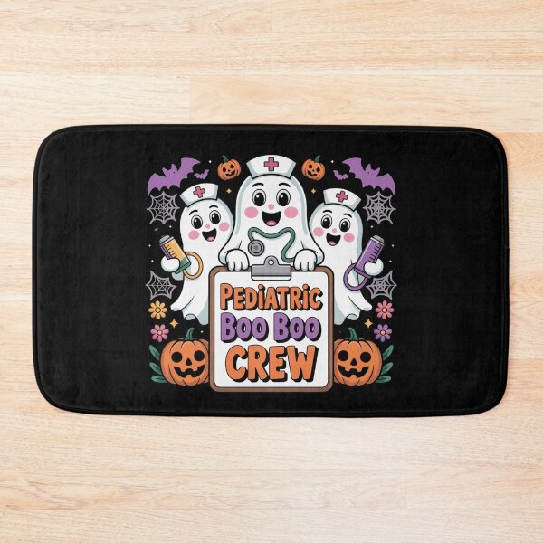 Item preview, Pediatric Nurse Boo Boo Crew Ghost Nurse Halloween Costume designed and sold by Dabbing Turtle Designs.