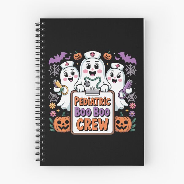 Item preview, Pediatric Nurse Boo Boo Crew Ghost Nurse Halloween Costume designed and sold by Dabbing Turtle Designs.