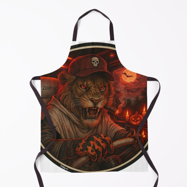 Item preview, 18-Wheeler – Lion Trucker Halloween Night designed and sold by Zouky.art.