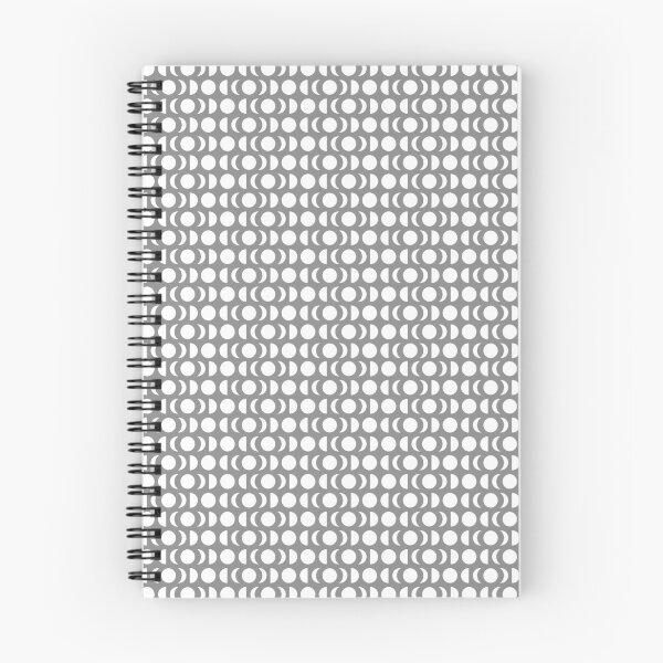 Item preview, Moon Phases Pattern (White on Gray) designed and sold by BeJolley.