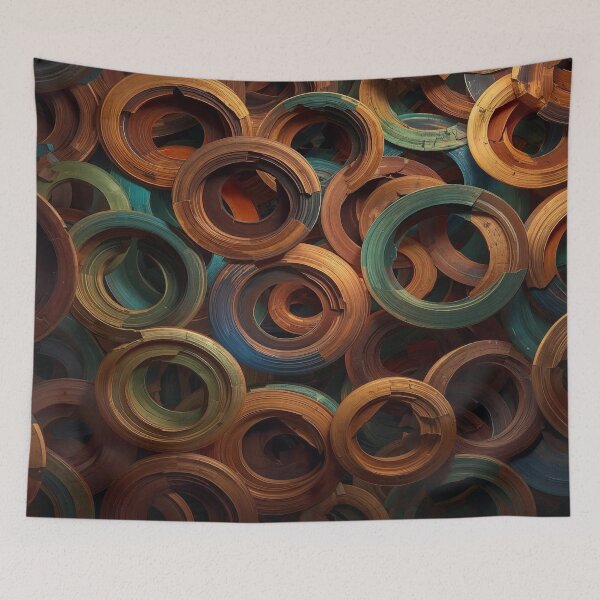 Item preview, Broken Calabash Shards – Modern African Ankara Design designed and sold by Cultradesign.