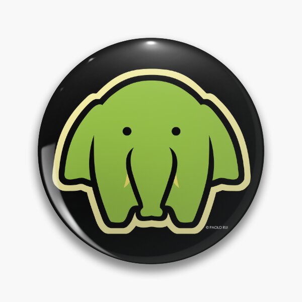 Item preview, Jolly Critters 1 (green) - Ms.Elephant 2 designed and sold by PaoloRuiDesign.
