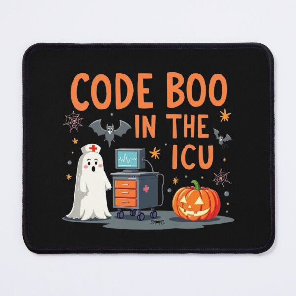 Item preview, Code Boo in the ICU – Funny Halloween Medical Ghost Design designed and sold by falconaro.