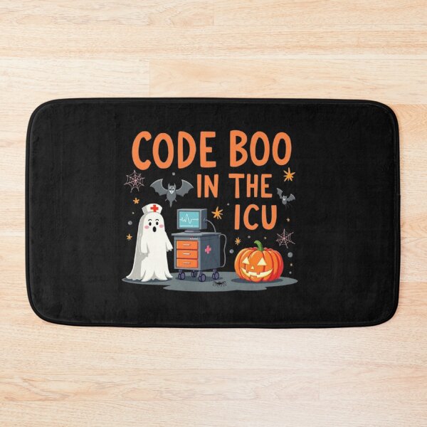 Item preview, Code Boo in the ICU – Funny Halloween Medical Ghost Design designed and sold by falconaro.