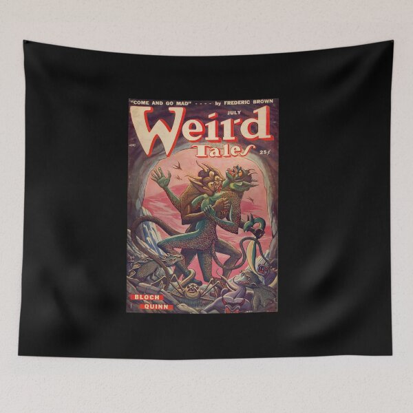 Item preview, Weird Tales Pulp Magazine Cover 1949 designed and sold by TeeARTHY.