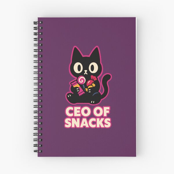 Aperçu de l'œuvre Chat avec des bonbons – PDG de Snacks Pun créée et vendue par Dazzlement.