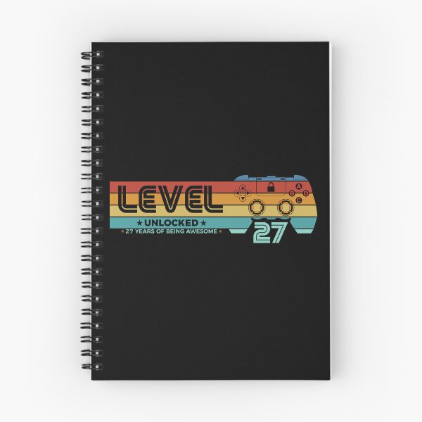Item preview, Level 27 Unlocked - 27 years old - 27th Birthday Gamer designed and sold by NH2019.
