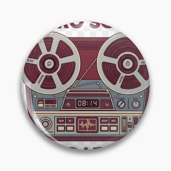 Item preview, Retro Sound Audio Legacy: Vintage Reel-to-Reel Tape Recorder designed and sold by magafadu.
