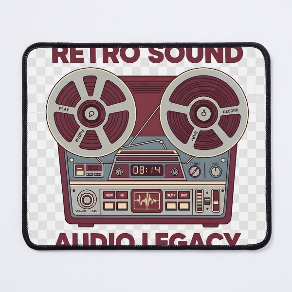 Item preview, Retro Sound Audio Legacy: Vintage Reel-to-Reel Tape Recorder designed and sold by magafadu.