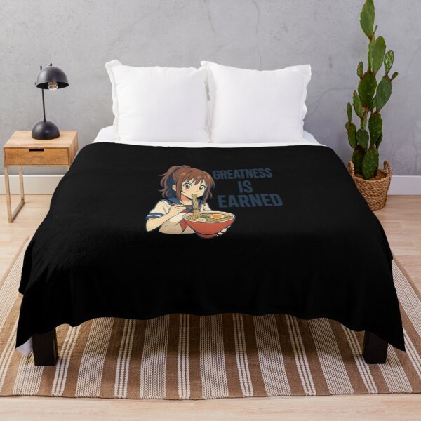 Item preview, Anime girl che gusta una ciotola di ramen designed and sold by RyoSaeba90.
