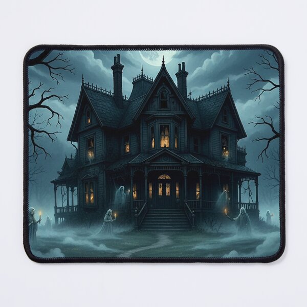 Item preview, Ghosts of Dickens – Reimagined The Haunted House Poster designed and sold by Art's Diner.