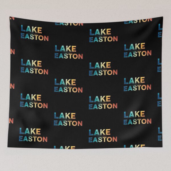 Item preview, Lake Easton - Sunset Reflections Water Design designed and sold by DMNindustries.