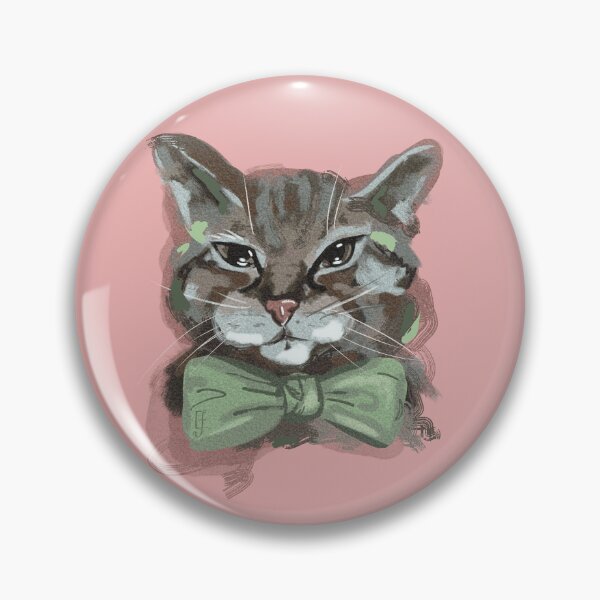 Item preview, Bow Tie Kitty designed and sold by ArtistEmFae.