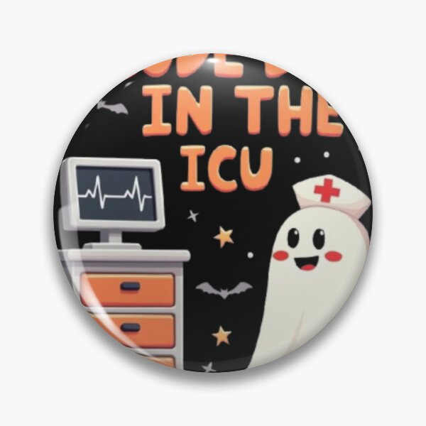 Artikelvorschau, Code Boo auf der Intensivstation – Lustiges Halloween-Design mit medizinischem Geist entworfen und verkauft von falconaro.