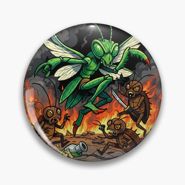 Item preview, Just Another Peaceful Day – Insects Assemble! designed and sold by Tiny-roar-studio.