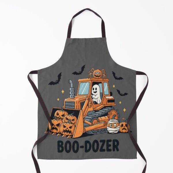 Item preview, Halloween dozer with ghost spiders and pumpkin designed and sold by szydelkowanika.