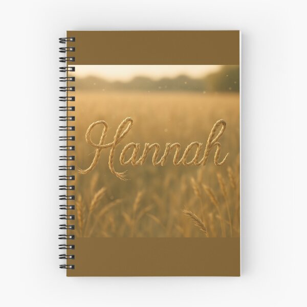 Item preview, Hannah — Sunlit Wheat Script designed and sold by VoidBloom Studio.
