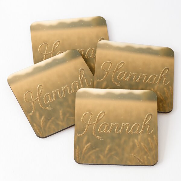 Item preview, Hannah — Sunlit Wheat Script designed and sold by VoidBloom Studio.