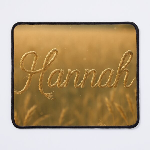 Item preview, Hannah — Sunlit Wheat Script designed and sold by VoidBloom Studio.