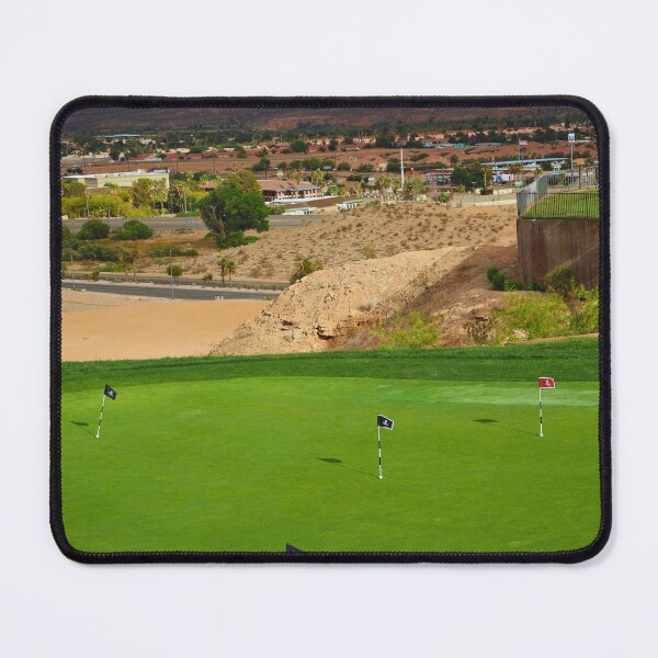 Item preview, Desert Golf Course with Cityscape designed and sold by Phakade's Photos.