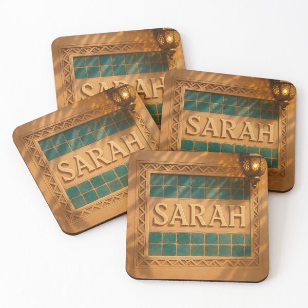 Item preview, Sarah — Moroccan Tile Courtyard designed and sold by VoidBloom Studio.