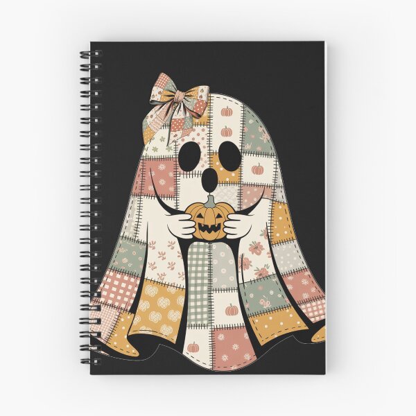 Item preview, Halloween Patchwork Ghost  designed and sold by Cute & Sassy Custom Gifting Boutiques.