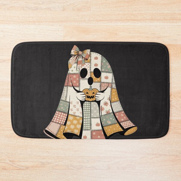 Item preview, Halloween Patchwork Ghost  designed and sold by Cute & Sassy Custom Gifting Boutiques.