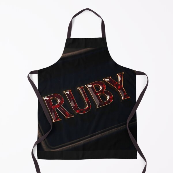 Aperçu de l'œuvre Rubis — Monogramme de gemme à facettes créée et vendue par VoidBloom Studio.